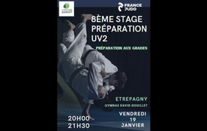 8 EME STAGE DE PREPARATION A L' UV2