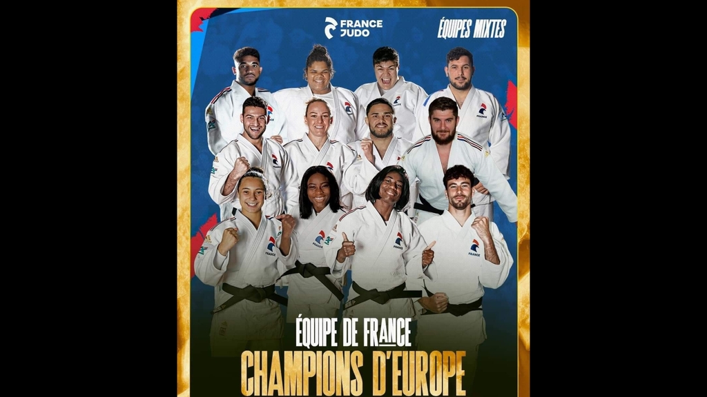 EQUIPE DE FRANCE MIXTE CHAMPIONNE D'EUROPE