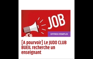 POSTE D EDUCATEUR SPORTIF A POURVOIR CLUB DE BUEIL