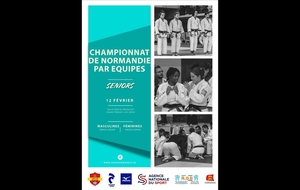 CHAMPIONNAT DE NORMANDIE PAR EQUIPES SENIORS LE 12 FEVRIER A FORGES LES EAUX