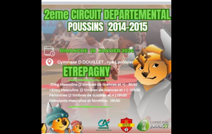 2EME CIRCUIT DEPARTEMENTAL POUSSINS 2014-2015
