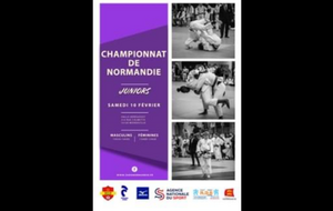 CHAMPIONNAT DE NORMANDIE JUNIORS LE SAMEDI 10 FEVRIER A MONDEVILLE